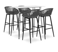 Bar Set Kitchen Dining Room Chair Stool Table 5/7 Piece Multi Colours vidaXL