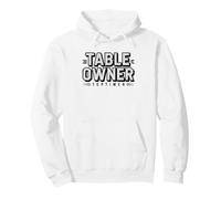 Bar Shuffleboard Player Who Owns Table Every League Night Pullover Hoodie
