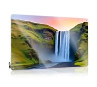 Bar Signs For Home Bar Funny Nature'S Majesty: A Majestic Waterfall In The Wild Tin Sign Decor For Man Cave Metal Sign Funny(30X40CM)