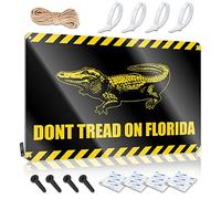 Bar Signs Vintage Dont Tread On Florida Tin Sign Cool Room Accessories For Teens Boys Bar For Man C(30X40CM)