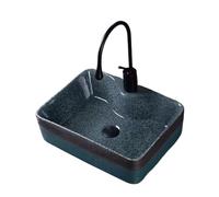 Bar Sink Bathroom Sinks Undermount Square Art Basin Countertop Balcony Washbasin Ceramic Hand Hotel Single Bathroom Fixtures(A)