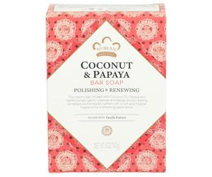 Bar Soap Coconut & Papaya Soap 5 oz By Nubian Heritage