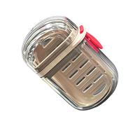 Bar Soap Travel Case Double-Layer Shatterproof Storage Dish
