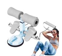 Bar Stand Sitting Foot Support Sits Up Helper with 2 Suction Cup Multi-Function Height Adjustable Portable Auxiliary Tool for Muscle Training Workout
