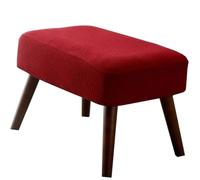 Bar Stool Cover Rectangle Soft Corduroy Stretch Counter Height Bar stools Slipcovers Saddle Stool Slipcover Bench Seat Protector Backless Bar Stools Covers for Kitchen Counter ( Color : Burgundy )