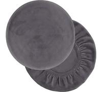 Bar Stool Seat Cover Chair Seat Cushion, Elastic Stool Cover 28-40CM Non Slip Round Stretchable Breathable Fits ,Universal Club Salon Stools Chair Slipcover Chair Cover Protector ( Color : 24# , Size