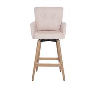 Bar Stools Cotswold Swivel Blush 2pcs