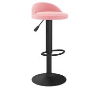 vidaXL Bar Stool Pink Velvet