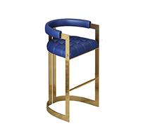 Bar Stools Modern Bar Stool Home Kitchen Living Room Dining Room Counter Stool Fashion Casual Milk Tea Coffee Shop Bar Stool Barstools for Bar(B)
