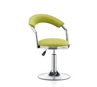 Bar Stools Modern Bar Stool Nordic Home Living Room Kitchen Dining Room Chair With Adjustable Lift Height Chair Swivel Bar Chair Barstools for Bar(Green,H55cm)