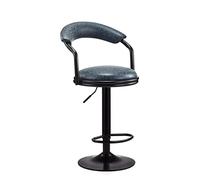 Bar Stools Modern Bar Stool Nordic Home Living Room Kitchen Dining Room Chair With Adjustable Lift Height Chair Swivel Bar Chair Barstools for Bar(Bronze,H80cm)