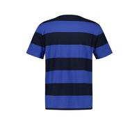 GANT Men's Bar Stripe Ss T-Shirt, Rich Blue, M