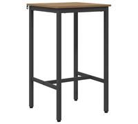 Bar Table Adjustable Engineered Wood Modern Furniture Living Room Home vidaXL