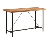 Bar Table Breakfast Dinner Dining Table Kitchen Dining Room Pub Table vidaXL