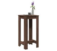 Bar table Brown Oak 51x50x103.5 cm Engineered Wood Tall Pub Table Sturdy 80kgMax