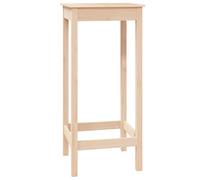 Bar Table Dining Room Wooden Bistro Table Pub Table Solid Wood Pine vidaXL