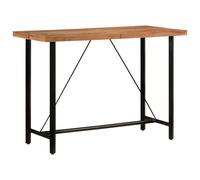 Bar Table Dining Table Dining Room Kitchen Table Solid Sheesham Wood vidaXL
