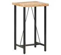 Bar Table Dinner Table Kitchen Dining Room Pub Table Rough Mango Wood vidaXL