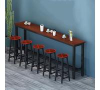 Bar Table for Kitchen and Outdoor Use, High Table for Home and Restaurant, Teak Wood