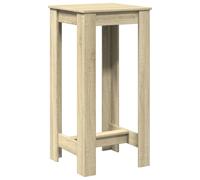 Bar Table Kitchen Pub Table Dining Room Bistro Table Engineered Wood vidaXL
