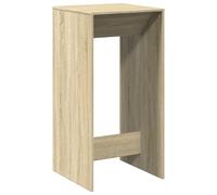 vidaXL Bar Table Sonoma Oak 51x50x103.5 cm Engineered Wood