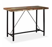 Bar Table Kitchen Table Dining Room Dinner Table Solid Reclaimed Wood vidaXL