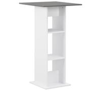 Vidaxl Bar Table White 60X60X110 Cm