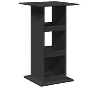Bar Table with Storage Kitchen Pub Table Bistro Table Engineered Wood vidaXL