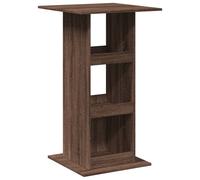 Bar Table with Storage Kitchen Pub Table Bistro Table Engineered Wood vidaXL