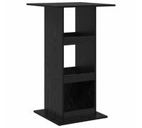 Bar Table with Storage Kitchen Pub Table Bistro Table Engineered Wood vidaXL