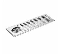 Bar Washer Stainless With High Pressure Spray 360 Degree Rotating Nozzle Built in Sloped Drainage And Removable Tray Suitable for coffee shops taverns restaurants, L, style to 2