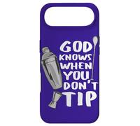 Bar Work God Knows When You Don't Tip Funny Quote Barman Case for iPhone Air
