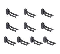 Barabesty 10Pcs Guitar Stand Guitar Hanger Holder Hook Rack Stand Wall Mount Home Studio Display for Guitar