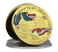 Barack Hussein Obama Commemorative Coin Metal Medal Crafts The President of The United States Challenge Coin Collection Gifts
