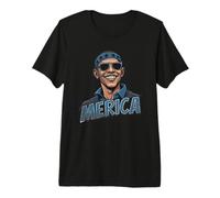 Barack Obama 4th of July Merica Premium T-Shirt