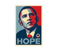 Barack Obama Hope Poster Canvas Poster Bedroom Decor Sports Landscape Office Room Decor Gift Unframe-style 12x18inch(30x45cm)