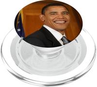 Barack Obama Photo 44th President POTUS Patriotic Democrat PopSockets PopGrip for MagSafe