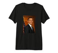 Barack Obama Photo 44th President POTUS Patriotic Democrat Premium T-Shirt