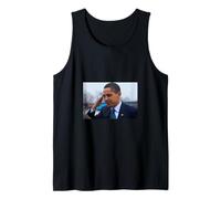 Barack Obama Salute Photo 44th President POTUS Democrat Tank Top
