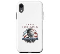 Barack Obama Tribute Art Hope Lives On Case for iPhone XR