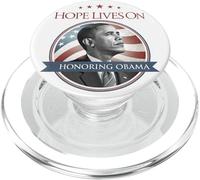 Barack Obama Tribute Art Hope Lives On PopSockets PopGrip for MagSafe