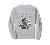 Barack Obama Tribute Art Hope Lives On Sweatshirt