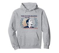 Barack Obama Tribute Art The Future Belongs to Us Pullover Hoodie