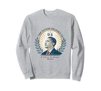 Barack Obama Tribute Art The Future Belongs to Us Sweatshirt