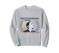 Barack Obama Tribute Art The Future Belongs to Us Sweatshirt