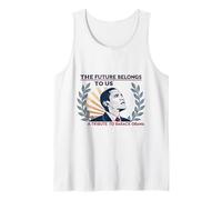 Barack Obama Tribute Art The Future Belongs to Us Tank Top