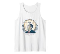 Barack Obama Tribute Art The Future Belongs to Us Tank Top