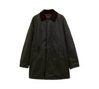 Baracuta x Barbour corduroy-collar coat - Green XXL