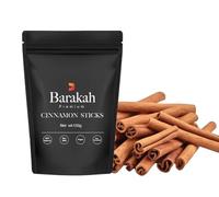 Barakah Cinnamon Sticks 500g - 100% Natural Whole Cassia Bark Quills for Cooking, Baking, Tea - Aromatic Vietnamese Cinnamon Sticks, Non-GMO & Additive Free, Whole Spices