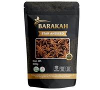 Barakah Star Anise Whole 500g - Premium Whole Star Aniseed Pods for Cooking, Tea & Baking - 100% Natural, Non-GMO & Vegan - Bulk Anise Seeds for Asian Cuisine, Soups & Creative Crafts